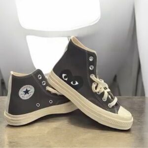 Converse women High-Top Sneakers - Black and White